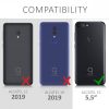 Husa pentru Alcatel 1S (2019), Piele ecologica, Verde, 48092.78