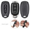 Husa Cheie Auto pentru Hyundai - 3 Butoane - Keyless Go, Plastic, Negru, 52228.01