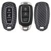 Husa Cheie Auto pentru Hyundai - 3 Butoane - Keyless Go, Plastic, Negru, 52228.01