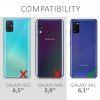 Husa pentru Samsung Galaxy A41, Piele ecologica, Negru, 52303.01