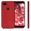 Husa pentru Google Pixel 3a, Silicon, Rosu, 52339.36