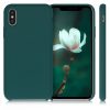 Husa pentru Apple iPhone X / iPhone XS, Silicon, Verde, 42495.184