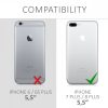 Husa pentru Apple iPhone 8 Plus / iPhone 7 Plus, Silicon, Albastru, 40842.182