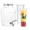 Dozator de bauturi cu infuzor de fructe si insertie de gheata Navaris, 4 l, 52425.01