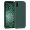 Husa pentru Apple iPhone X / iPhone XS, Silicon, Verde, 42495.171