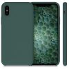 Husa pentru Apple iPhone X / iPhone XS, Silicon, Verde, 42495.171