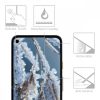 Set 3 Folii de protectie pentru Google Pixel 4a, kwmobile, Fata, Transparenta, 52471.1