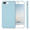 Husa pentru Apple iPhone 8 Plus / iPhone 7 Plus, Silicon, Albastru, 40842.177