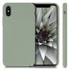 Husa pentru Apple iPhone X / iPhone XS, Silicon, Verde, 42495.172