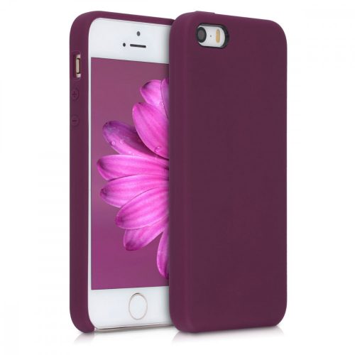 Husa pentru Apple iPhone 5 / iPhone 5s / iPhone SE, Silicon, Violet, 42766.187