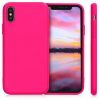 Husa pentru Apple iPhone X / iPhone XS, Silicon, Roz, 49982.77