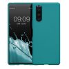 Husa pentru Sony Xperia 5, Silicon, Verde, 50151.57