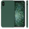 Husa pentru Apple iPhone XS Max, Silicon, Verde, 45909.169