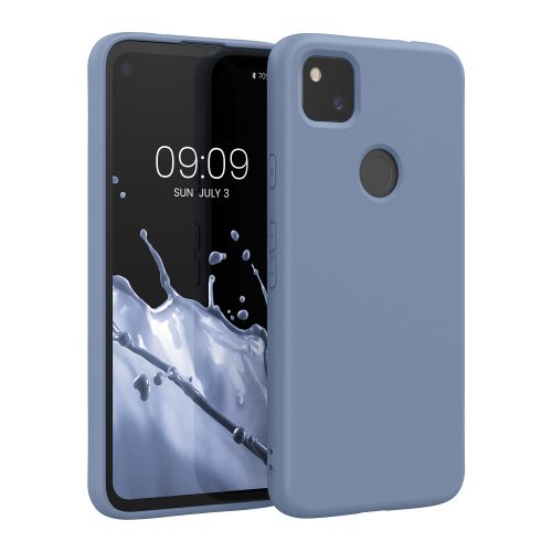 Husa pentru Google Pixel 4a, Silicon, Albastru, 52622.12