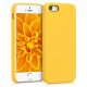 Husa pentru Apple iPhone 5 / iPhone 5s / iPhone SE, Silicon, Galben, 42766.165