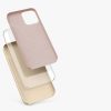 Husa Apple iPhone 12 / iPhone 12 Pro, Silicon, Crem, 52641.154