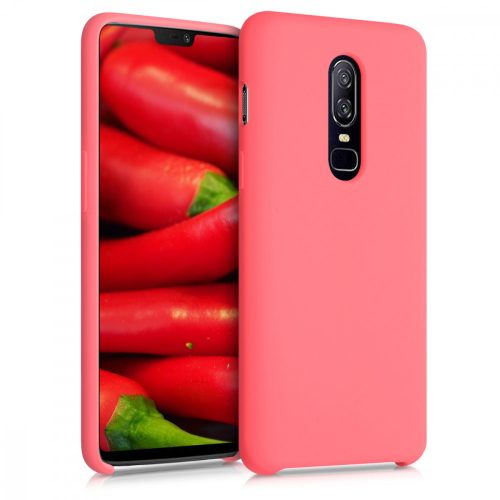 Husa OnePlus 6, Silicon, Roz, 46122.103