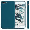 Husa pentru Apple iPhone 8 Plus / iPhone 7 Plus, Silicon, Verde, 49981.57