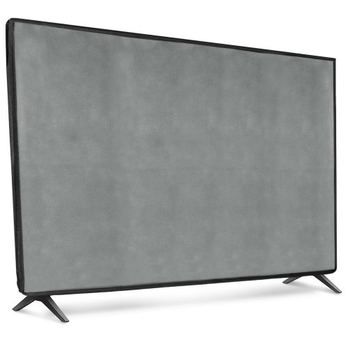 Husa de praf pentru televizor 32 inch, Kwmobile, Gri, Textil, 51699.25