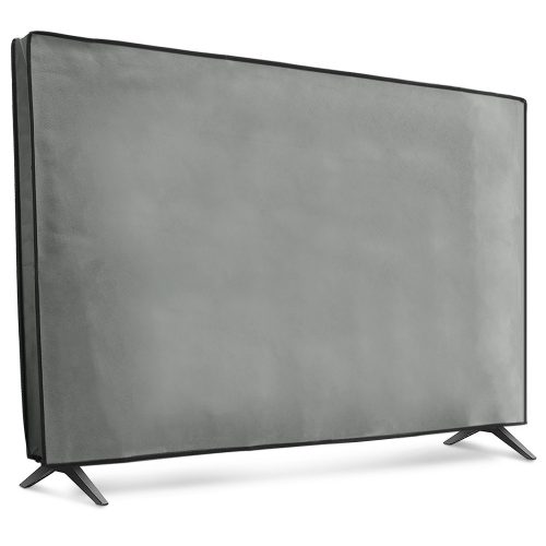 Husa de praf pentru televizor 43 inch, Kwmobile, Gri, Textil, 51701.25