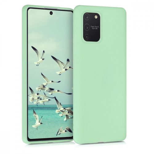 Husa pentru Samsung Galaxy S10 Lite, Silicon, Verde, 51407.176