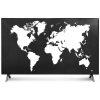 Husa de praf pentru televizor 55 inch, Kwmobile, Negru/Alb, Textil, 51992.02