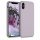 Husa pentru Apple iPhone X / iPhone XS, Silicon, Mov, 42495.192