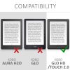 Husa pentru Kobo Glo HD / Touch 2.0, Piele ecologica, Multicolor, 34347.21