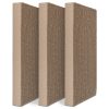 Set 3 table pentru zgarieturi Navaris, 43 x 24 x 4cm, Maro, 52979.03