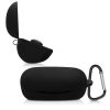 Husa pentru casti Sony WF-XB700 True Wireless, Kwmobile, Negru, Silicon, 52995.01