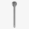 Set spork si lingura din titan cu maner lung Navaris, 21.5 cm, 52986.05