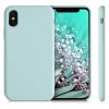 Husa pentru Apple iPhone X / iPhone XS, Silicon, Verde, 42495.200