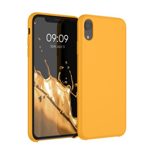 Husa pentru Apple iPhone XR, Silicon, Portocaliu, 45910.201