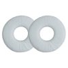 Set 2 Perne de urechi pentru casti Sony MDR-ZX110/MDR-ZX310, Kwmobile, Alb, Piele ecologica, 47100.02