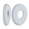 Set 2 Perne de urechi pentru casti Sony MDR-ZX110/MDR-ZX310, Kwmobile, Alb, Piele ecologica, 47100.02