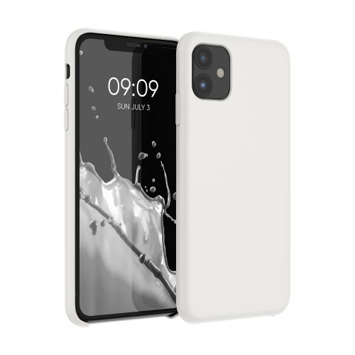 Husa pentru Apple iPhone 11, Silicon, Bej, 49724.16