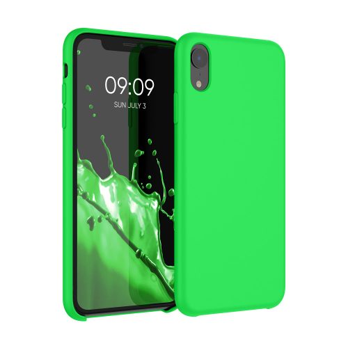 Husa pentru Apple iPhone XR, Silicon, Verde, 45910.44