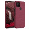 Husa pentru Google Pixel 5, Textil, Rosu, 52433.76