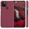 Husa pentru Google Pixel 5, Textil, Rosu, 52433.76