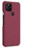 Husa pentru Google Pixel 5, Textil, Rosu, 52433.76