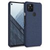 Husa pentru Google Pixel 5, Textil, Albastru, 52433.17