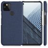 Husa pentru Google Pixel 5, Textil, Albastru, 52433.17