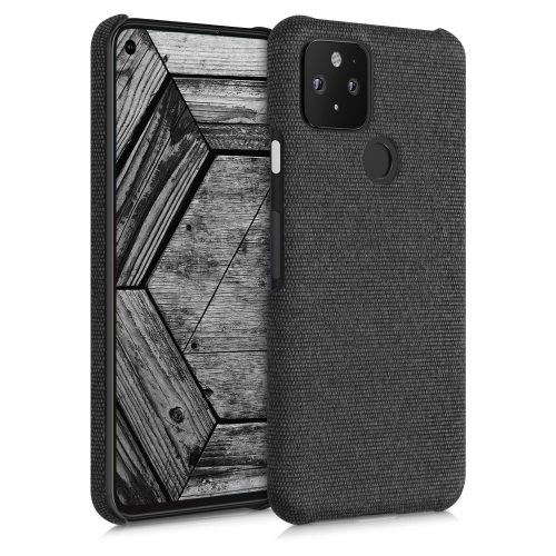 Husa pentru Google Pixel 5, Textil, Gri, 52433.19