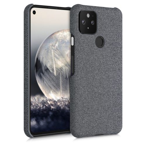 Husa pentru Google Pixel 5, Textil, Gri, 52433.22