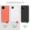 Husa pentru Google Pixel 5, Textil, Gri, 52433.22