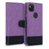 Husa pentru Google Pixel 4a, Textil, Mov, 52250.38