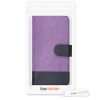 Husa pentru Google Pixel 4a, Textil, Mov, 52250.38