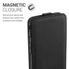 Husa pentru Samsung Galaxy Xcover 4 / Galaxy Xcover 4s, Piele ecologica, Negru, 53324.01