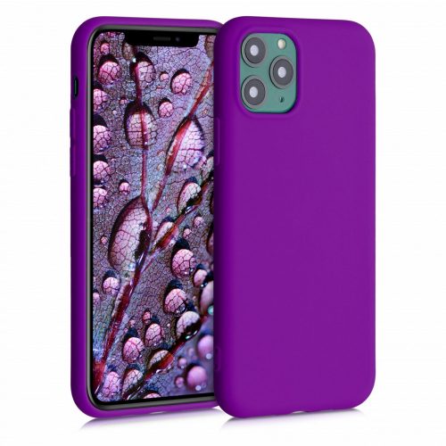 Husa pentru Apple iPhone 11 Pro, Silicon, Violet, 49781.82