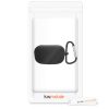 Husa pentru casti Samsung Galaxy Buds 2/Galaxy Buds Live, Kwmobile, Negru, Silicon, 53367.01